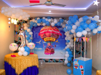   Pink & Blue Luxe Baby Shower Decoration
